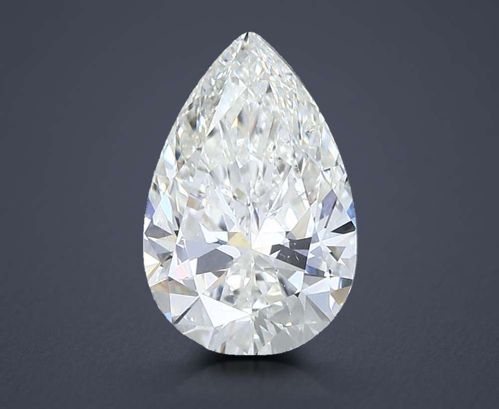 2.08ct I SI2 Very Good Cut Pear Diamond