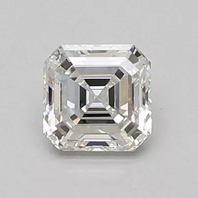 0.85ct D VS1 Rare Carat Ideal Cut Asscher Lab Grown Diamond