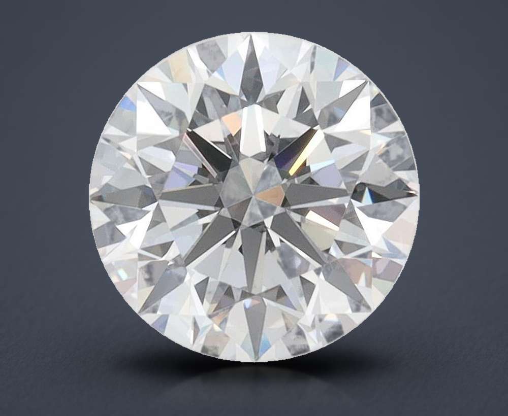 2.04ct D VVS1 Rare Carat Ideal Cut Round Lab Grown Diamond