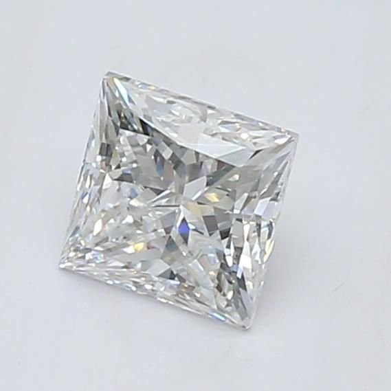0.84ct D VS1 Rare Carat Ideal Cut Princess Lab Grown Diamond