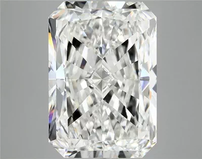 10.88ct F VVS2 Rare Carat Ideal Cut Radiant Lab Grown Diamond