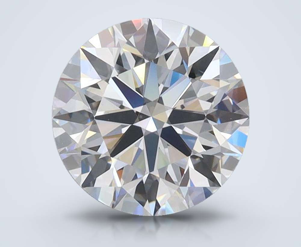 1.60ct D VVS2 Rare Carat Ideal Cut Round Lab Grown Diamond