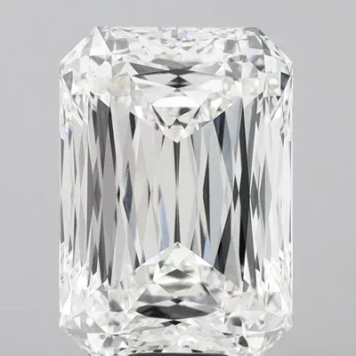 15.15ct F VVS2 Rare Carat Ideal Cut Radiant Lab Grown Diamond