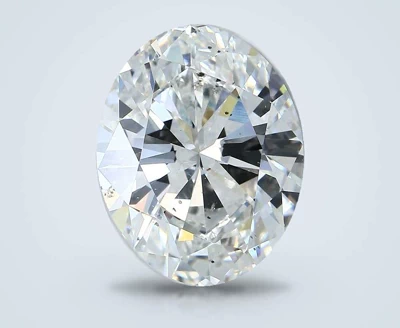 5.01ct H SI2 Very Good Cut Oval Diamond
