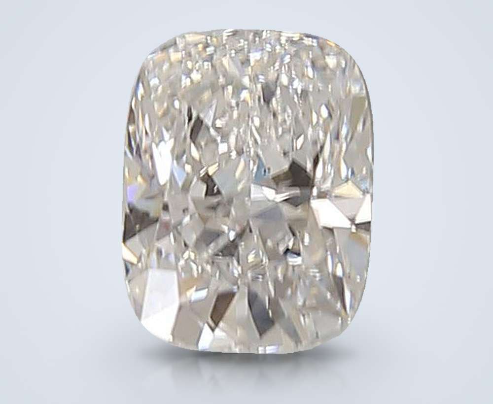 1.30ct D VS2 Rare Carat Ideal Cut Cushion Lab Grown Diamond