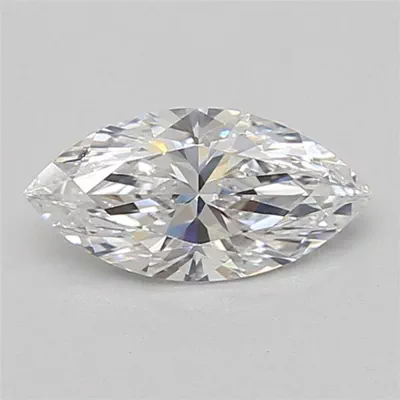 0.91ct D VVS2 Rare Carat Ideal Cut Marquise Lab Grown Diamond