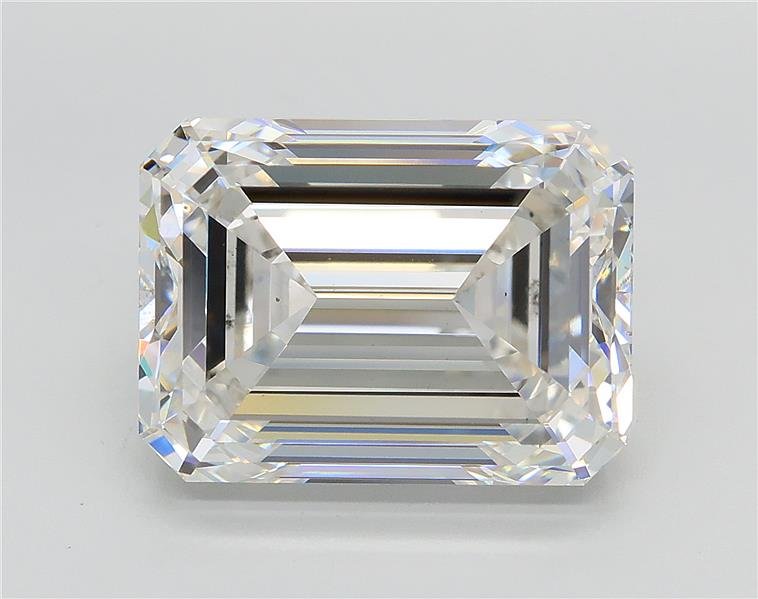 8.03ct G VS2 Excellent Cut Emerald Lab Grown Diamond