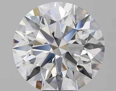 10.07ct D VVS2 Rare Carat Ideal Cut Round Diamond
