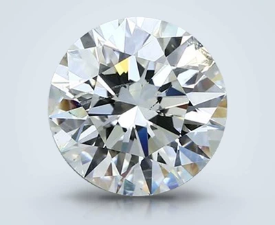 4.60ct J SI2 Rare Carat Ideal Cut Round Diamond
