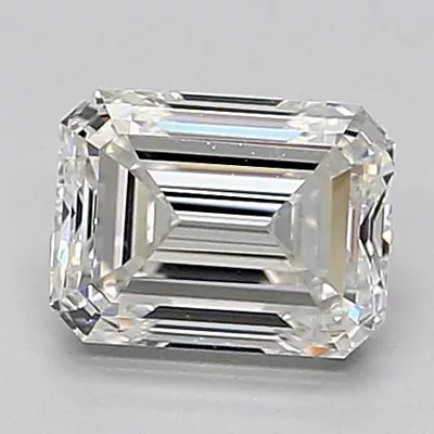0.80ct H VVS1 Excellent Cut Emerald Diamond