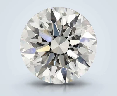 3.03ct H VS1 Excellent Cut Round Lab Grown Diamond