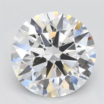 2.43ct D VVS1 Rare Carat Ideal Cut Round Lab Grown Diamond