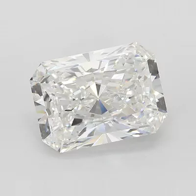 5.01ct D VS1 Very Good Cut Radiant Lab Grown Diamond