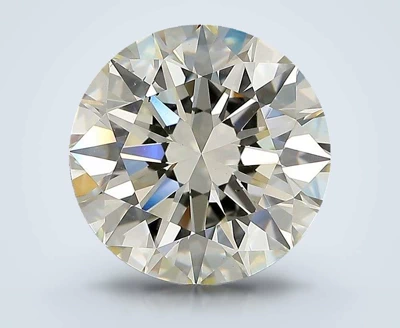 4.25ct K SI1 Rare Carat Ideal Cut Round Diamond