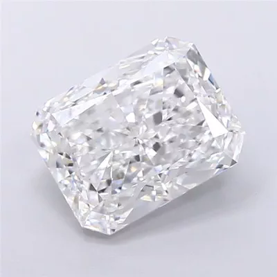 4.14ct D VVS1 Rare Carat Ideal Cut Radiant Lab Grown Diamond