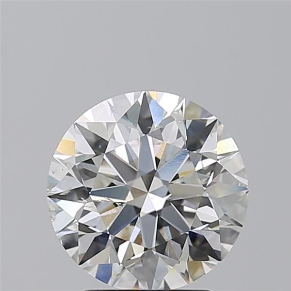 2.51ct G SI2 Rare Carat Ideal Cut Round Diamond