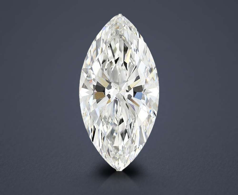 10.90ct F VVS2 Rare Carat Ideal Cut Marquise Lab Grown Diamond