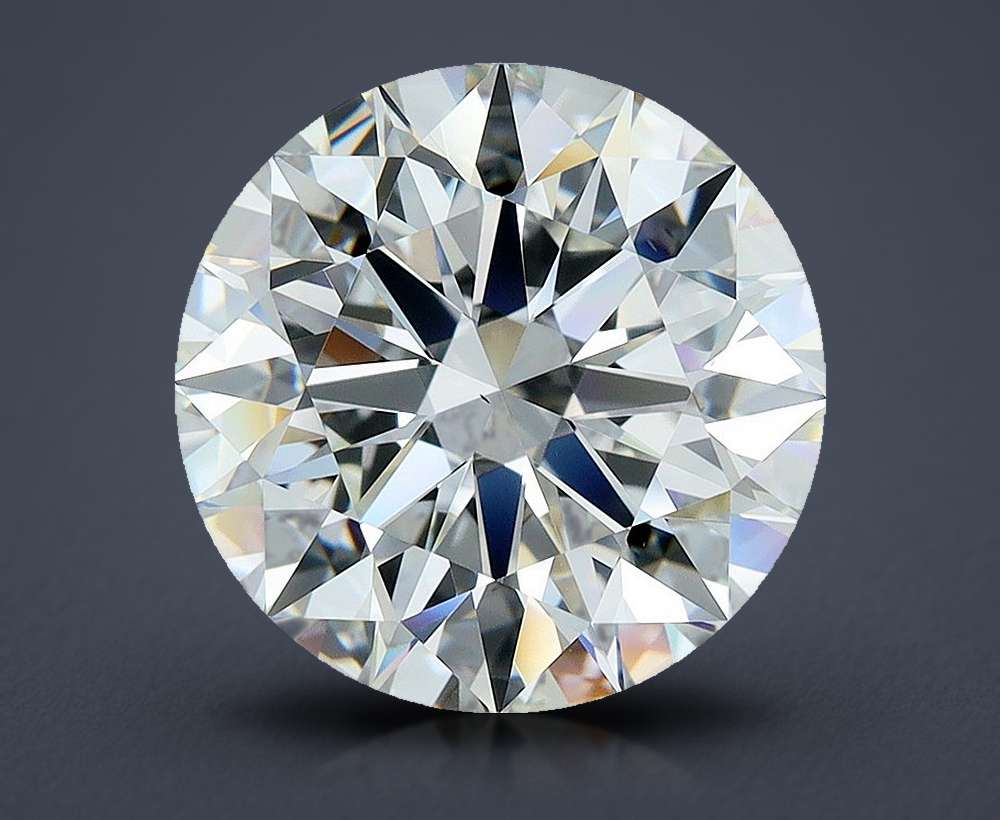 5.20ct I VS1 Rare Carat Ideal Cut Round Diamond