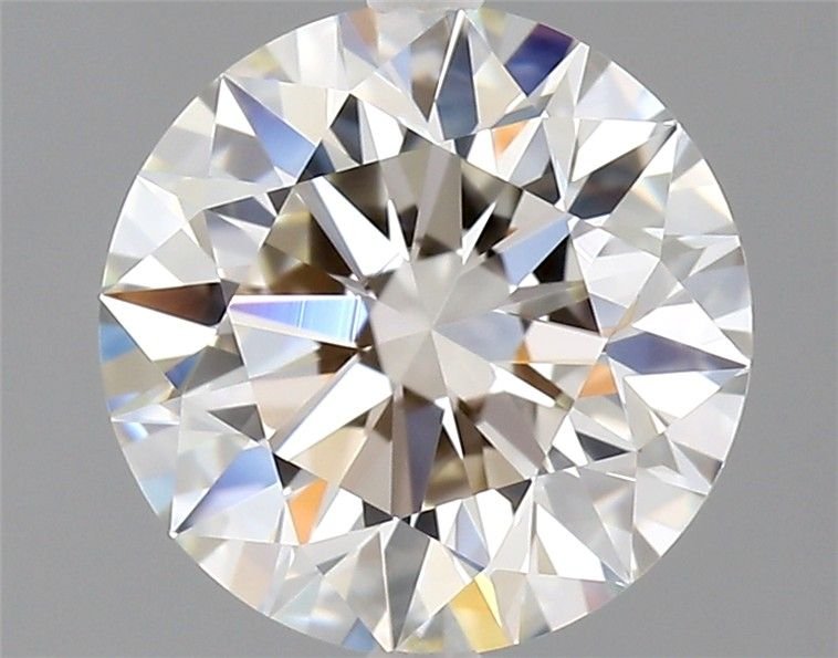 1.68ct J IF Rare Carat Ideal Cut Round Diamond