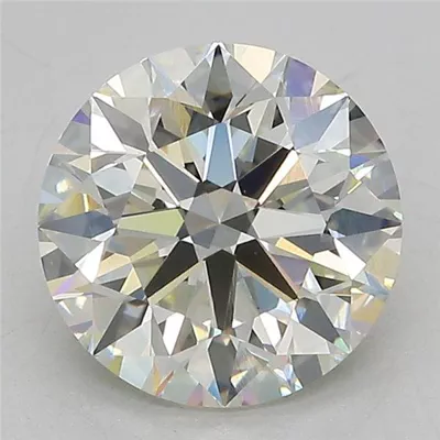 3.09ct J VS1 Ideal Cut Round Lab Grown Diamond