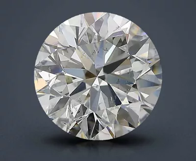 3.81ct J SI2 Excellent Cut Round Diamond