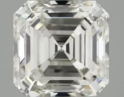 2.59ct H VS2 Rare Carat Ideal Cut Asscher Lab Grown Diamond