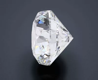 3.01ct E SI1 Rare Carat Ideal Cut Round Lab Grown Diamond