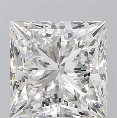 7.17ct G VS1 Rare Carat Ideal Cut Princess Lab Grown Diamond