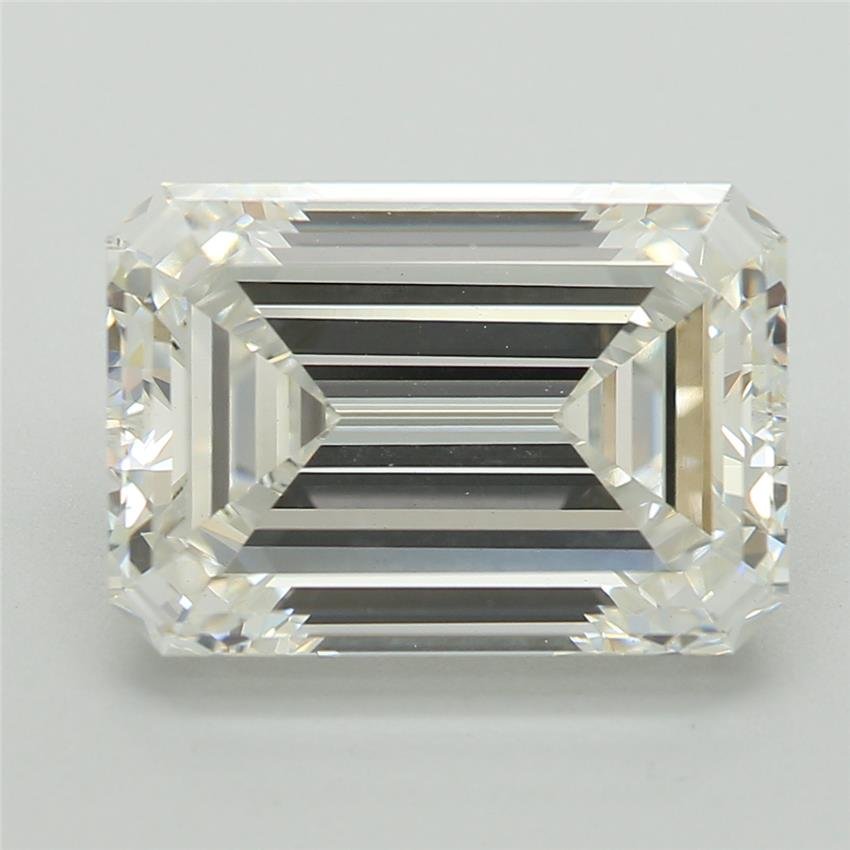 3.02ct G VS1 Rare Carat Ideal Cut Emerald Lab Grown Diamond