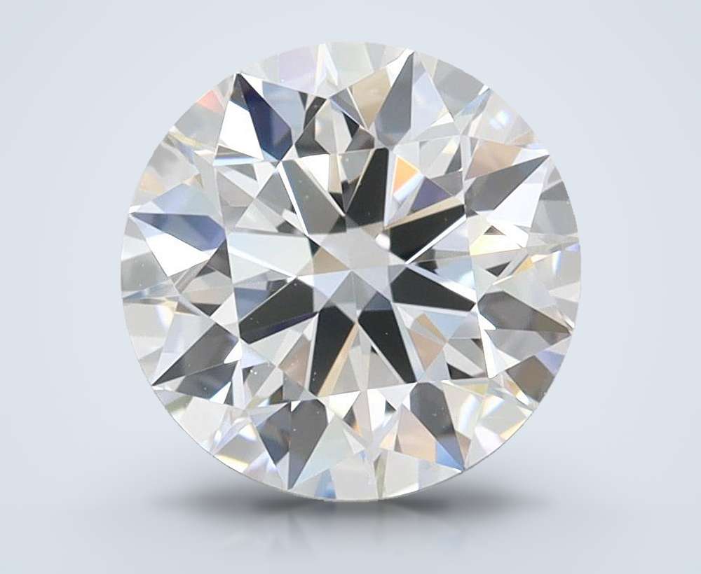 1.47ct D FL Rare Carat Ideal Cut Round Lab Grown Diamond