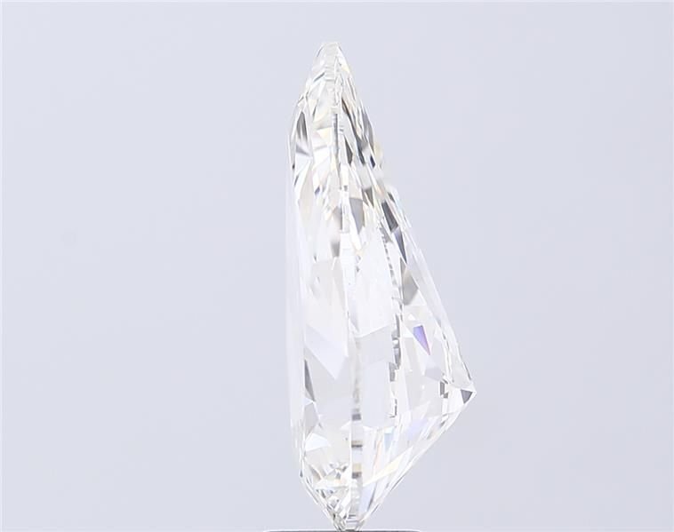 6.08ct F VS1 Rare Carat Ideal Cut Pear Lab Grown Diamond