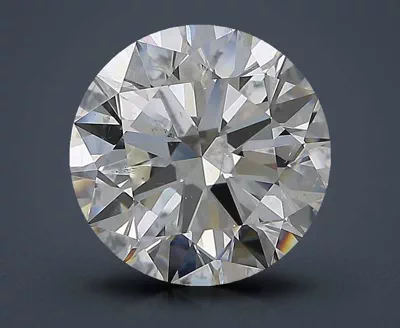 4.50ct I SI2 Rare Carat Ideal Cut Round Diamond