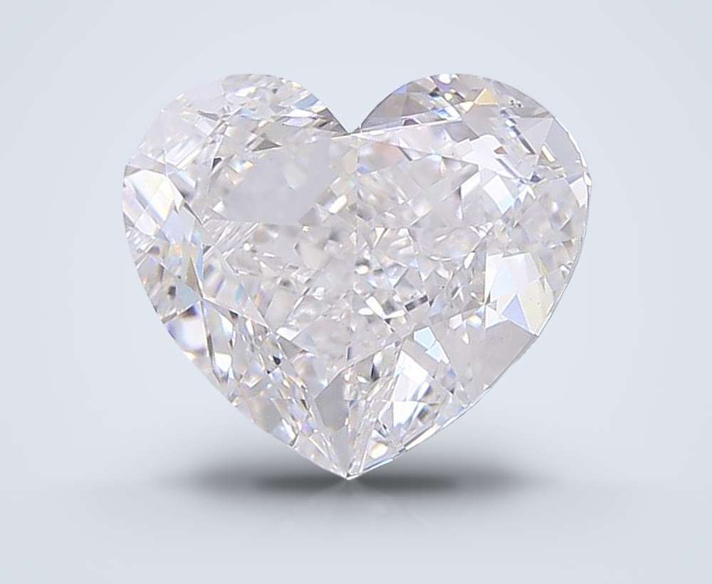15.14ct F VVS2 Excellent Cut Heart Lab Grown Diamond