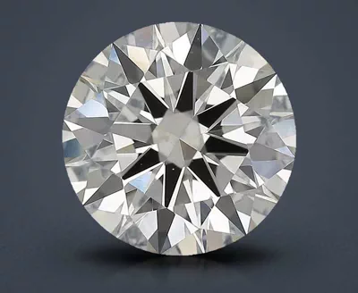 5.07ct K VVS2 Rare Carat Ideal Cut Round Diamond
