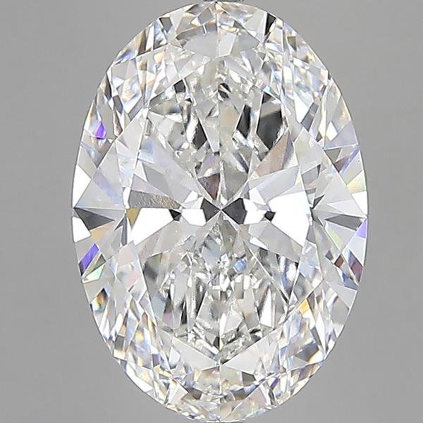 15.06ct F VVS2 Rare Carat Ideal Cut Oval Lab Grown Diamond