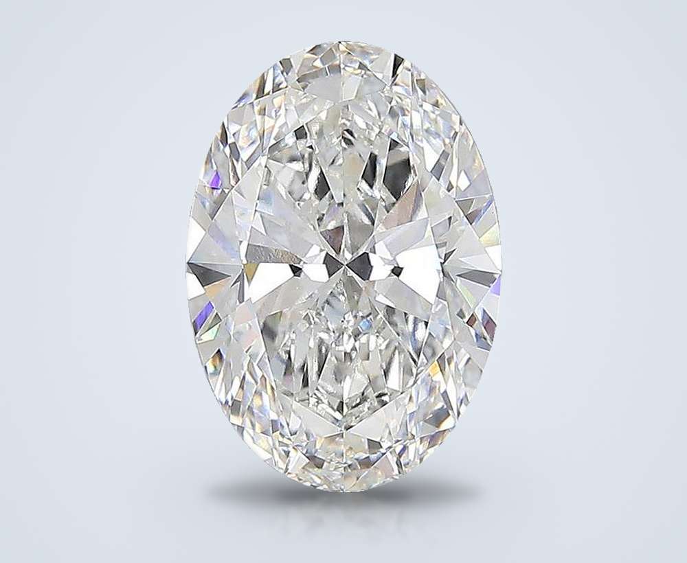 15.06ct F VVS2 Rare Carat Ideal Cut Oval Lab Grown Diamond