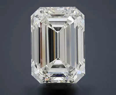 8.05ct H VS1 Rare Carat Ideal Cut Emerald Diamond