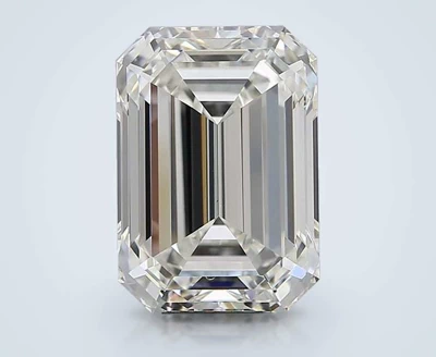 8.05ct H VS1 Rare Carat Ideal Cut Emerald Diamond