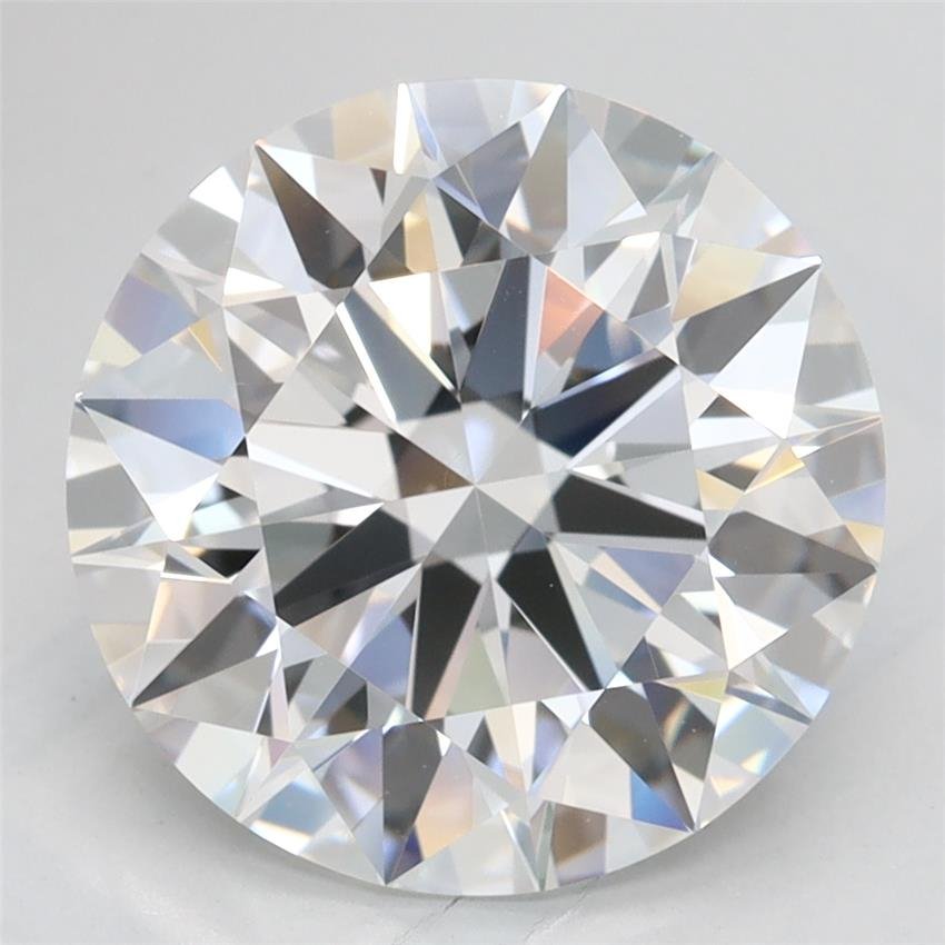 3.80ct D VVS1 Rare Carat Ideal Cut Round Lab Grown Diamond