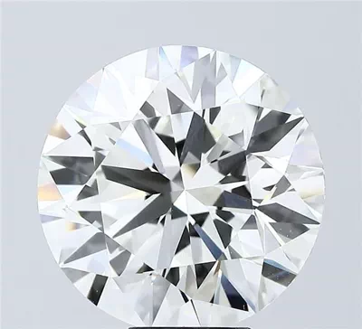 8.04ct H VVS2 Rare Carat Ideal Cut Round Lab Grown Diamond