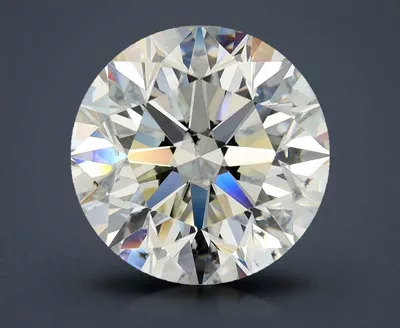 3.01ct K SI2 Excellent Cut Round Diamond