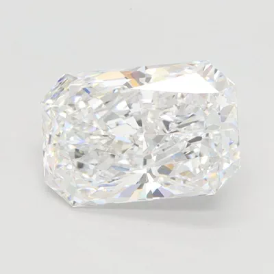 2.06ct D VVS1 Rare Carat Ideal Cut Radiant Lab Grown Diamond
