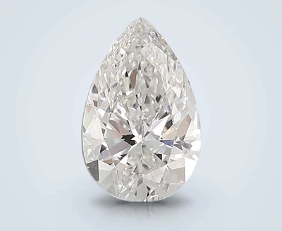3.01ct F VS1 Rare Carat Ideal Cut Pear Lab Grown Diamond