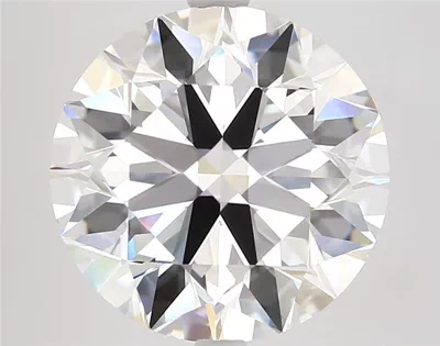 6.02ct E VS1 Rare Carat Ideal Cut Round Diamond