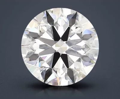 6.02ct E VS1 Rare Carat Ideal Cut Round Diamond