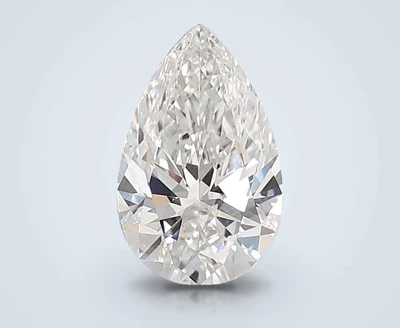 3.08ct E VS1 Rare Carat Ideal Cut Pear Lab Grown Diamond