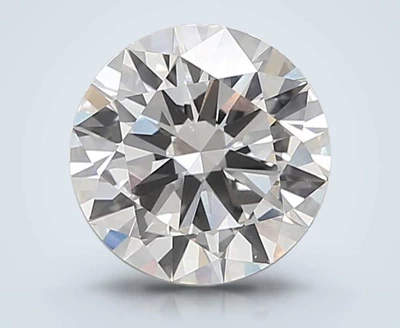 4.06ct F VVS1 Rare Carat Ideal Cut Round Lab Grown Diamond