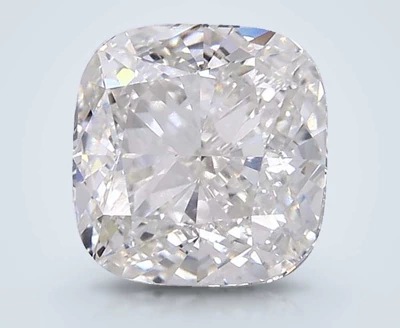 5.05ct G VVS2 Rare Carat Ideal Cut Cushion Lab Grown Diamond