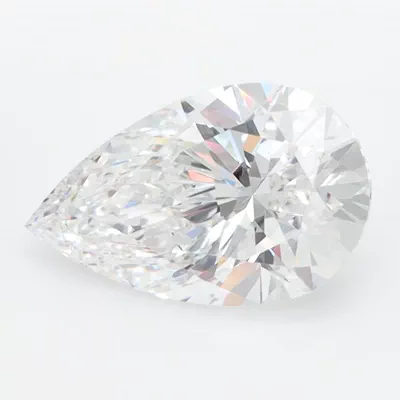 2.37ct D VVS1 Rare Carat Ideal Cut Pear Lab Grown Diamond