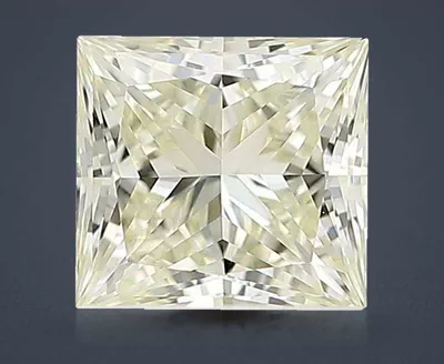 0.53ct K VS1 Rare Carat Ideal Cut Princess Diamond